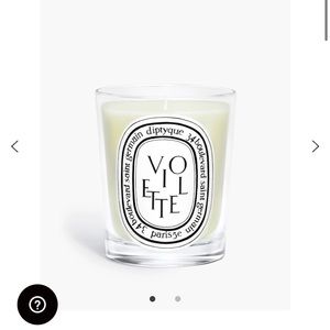 NIB VIOLETTE (VIOLET) Classic Candle